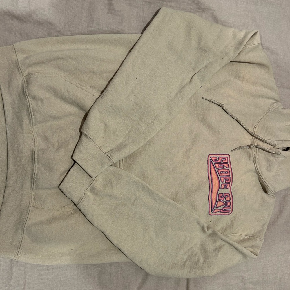 Cream Hoodie